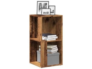 Étagères d'angle 33 x 33 x 67 cm engineered wood bois ancien