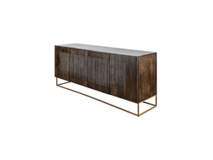 Buffet 4 porte(s) MEUBLORAMA - 177 cm coloris marron
