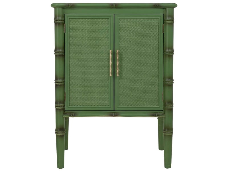  Console en bois vert 60x38x80 cm h  - Conforama B