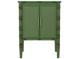 Console en bois vert 60x38x80 cm h