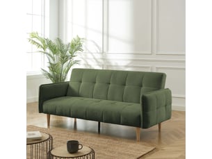 Banquette lit clic clac  <strong></strong> <strong>MILA</strong> Olive