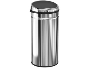 Poubelle automatique à capteur 42 l inox evryae