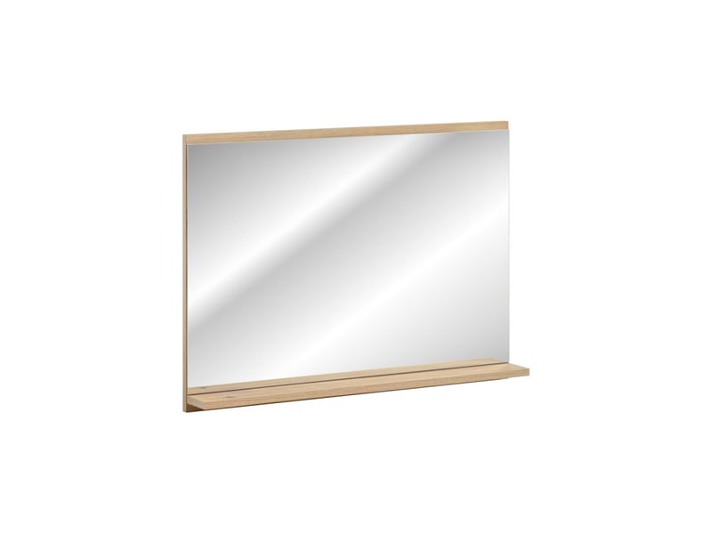  Miroir salle de bain rectangulaire 80x57 cm avec rebord rangement  - Conforama A