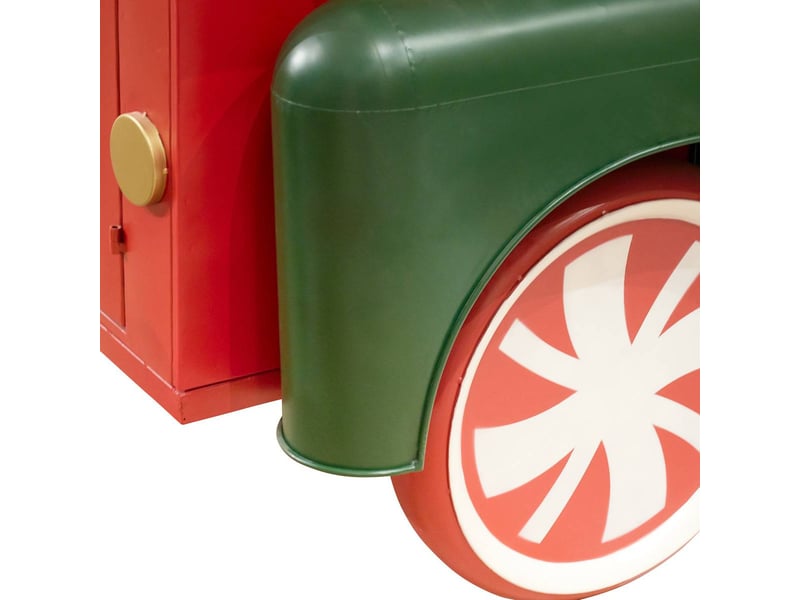  Food truck de noël en métal h. 184 cm  - Conforama D