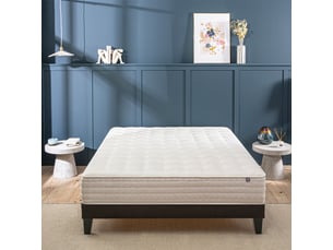 Matelas 80x200 cm <strong>BELLECOUR</strong>  <strong>3MA111.S.0820</strong> Mousse + mémoire de forme soutien Ferme épaisseur 24 cm