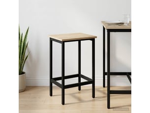 Tabouret de bar, chaise de bar chêne sonoma 40x32x64 cm bois d'ingénierie shl64650