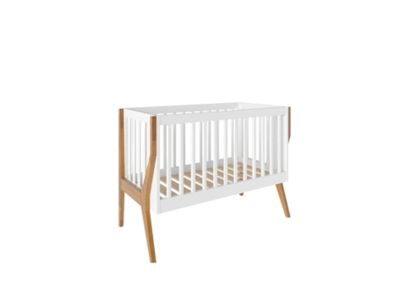  Yappyicon - lit bébé 120x60 cm - blanc chêne 4754010385591 - Conforama A