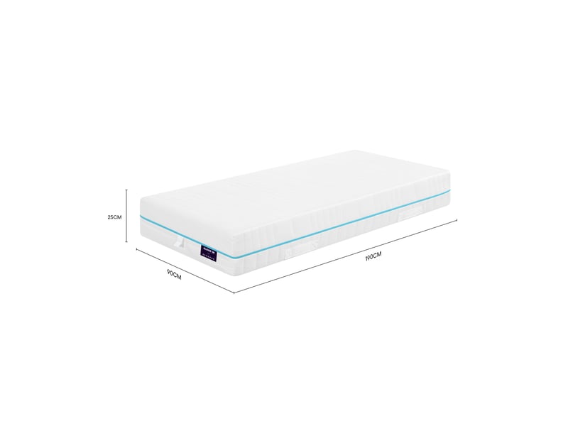  Matelas Ressorts + mémoire de forme 90x1  - Conforama H