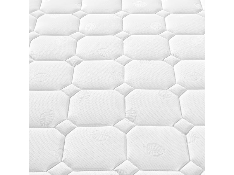  Lit coffre 160x200 cm avec matelas, sommier en pu, usb, lumière de lecture, rangement  - Conforama D