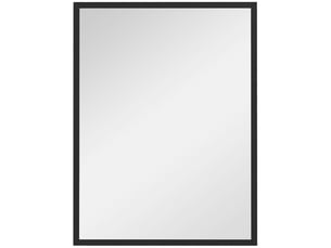 Miroir rectangulaire à poser coloris noir PANGIVO - 60 cm x 2 cm