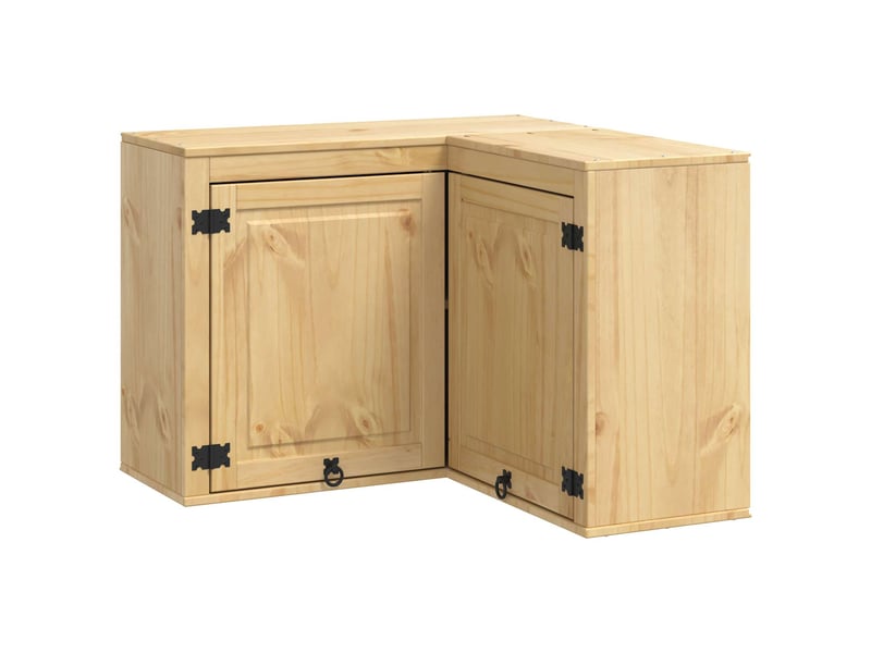  Armoire de cuisine, armoire ski brun miel 80x80x60cm pin massif  - Conforama A