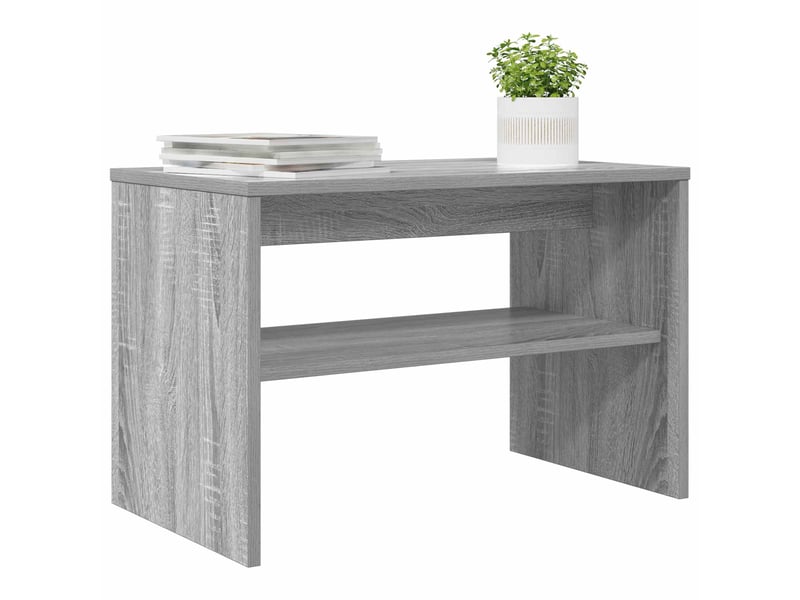  Meuble tv - banc tv - meuble de rangement 60 x 35 x 40 cm gris sonoma bois d'ingénierie  - Conforama C