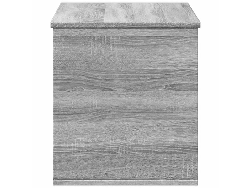  Boîte de rangement, coffre de rangement sonoma gris 100x42x46 cm bois d'ingénierie  - Conforama E
