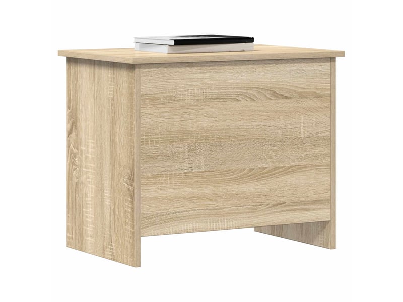 Coffre de rangement avec stockage chêne sonoma 60x40x50 cm  - Conforama C
