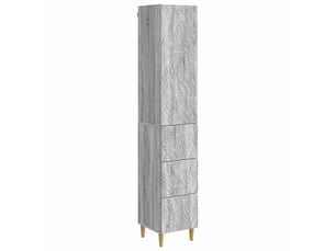 Armoire <strong></strong> <strong></strong> coloris gris largeur 33 cm