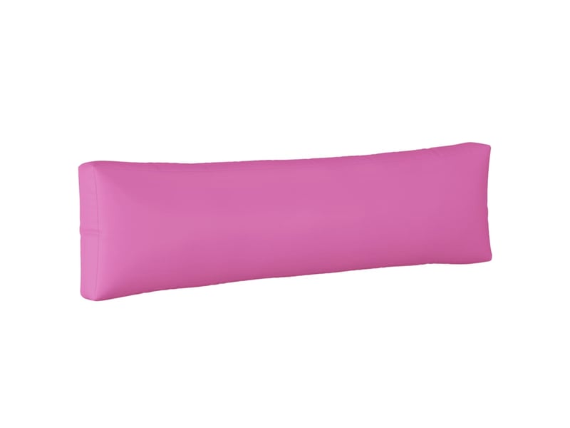  Lot de 2 coussins de palette, coussins de canapé rose tissu oxford cf59601  - Conforama E