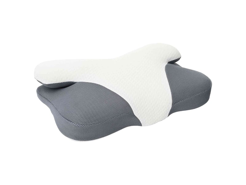  Oreiller, coussin cervical blanc mousse à mémoire de forme cf51349  - Conforama C