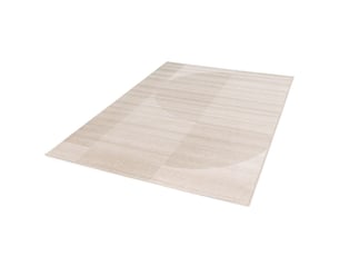 Bobochic tapis poils ras irena motif abstrait beige 200x290