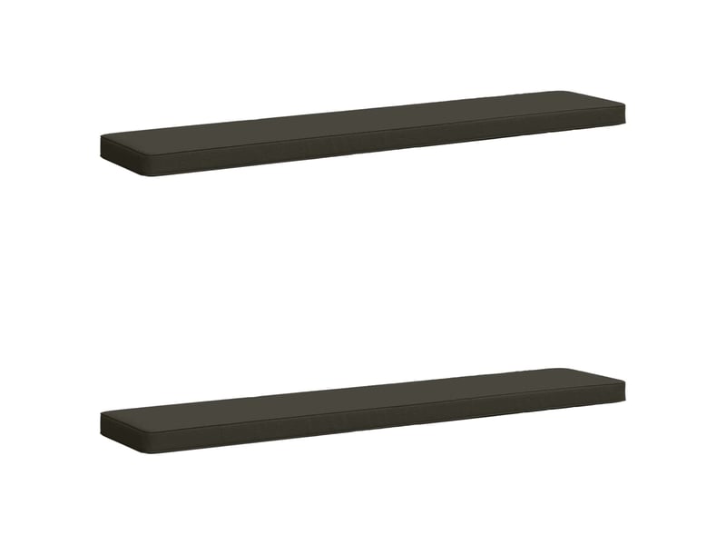 Lot de 2 coussins de banc, coussins d'assise vught 100 % polyester cf58351 - Conforama A