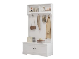 Buffet 2 porte(s) 2 tiroir(s) <strong>RAELUNYI</strong> <strong></strong> - 0 cm coloris blanc