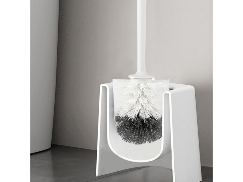  Brosse de bain avec ramasse-poils en polypropylène efficace, nettoyage efficace, poignée sûre  - Conforama E