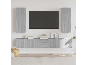 Meuble tv coloris gris  <strong></strong>  <strong></strong>