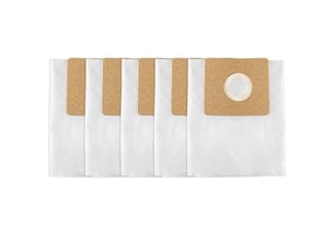 5 pack replacement type a filter bags for shop vac 1.5 gallon vacuum replace part 90667 sv-9066700