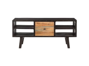 Table basse rectangulaire coloris noir  