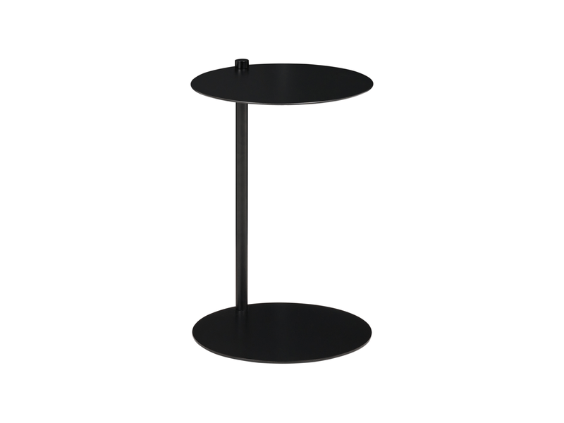  Table d'appoint kensico métal noir  - Conforama A