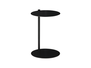 Table d'appoint kensico métal noir