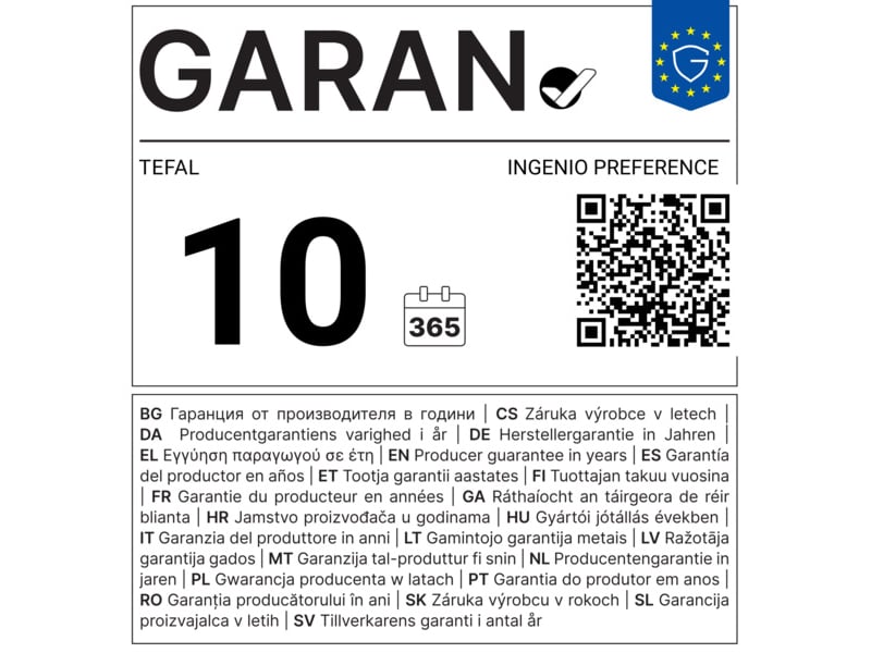 Casserole Ø22 cm en inox TEFAL PREFERENCE Tous feux dont induction - Conforama U
