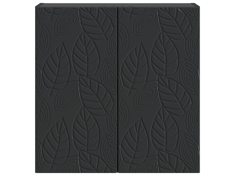  Armoire murale salon, meuble de rangement 59 x 31 x 60 cm bois d'ingénierie noir shl3040  - Conforama D