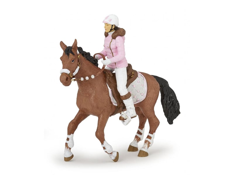 51553 cheval de la cavalière fashion hiver 51553 - Conforama B