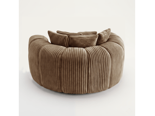 Fauteuil fixe ELVMI Tissu beige