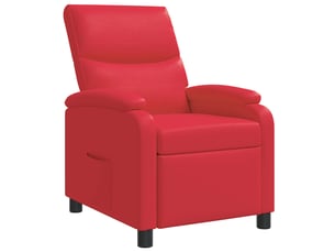 Fauteuil relax manuel VIDAXL  Simili rouge