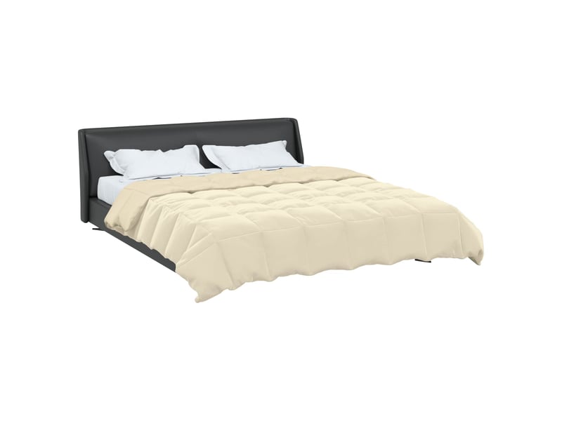  Duvet - couette complet toute l'année 200 x 200 cm 4 saisons crème  - Conforama C