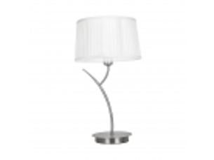 Lampe à poser fabrilamp magni e27 coloris chromé 53 x 30 x 30 cm