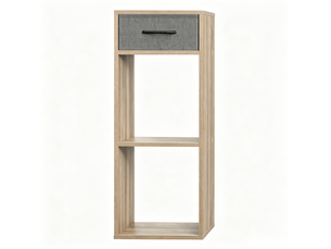 Bibliotheque coloris  bicolore 3 étagère(s) <strong>DESMIU</strong> <strong></strong> - 32.4 cm x 80 cm