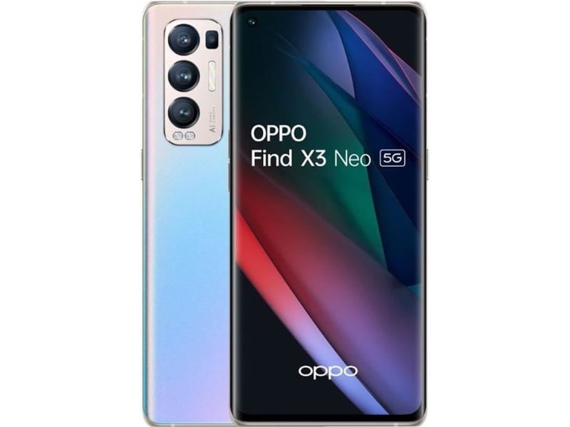  Smartphone 5g android 6,55 amoled 12 go 256 go dual sim argent 409520_OPFINDX3N256S_6_DROPFR - Conforama A