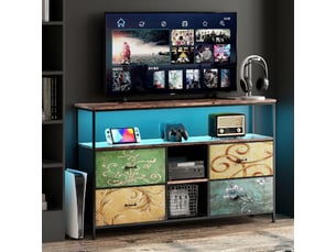 Meuble tv coloris coloris assortis 108 cm BURSDANY  
