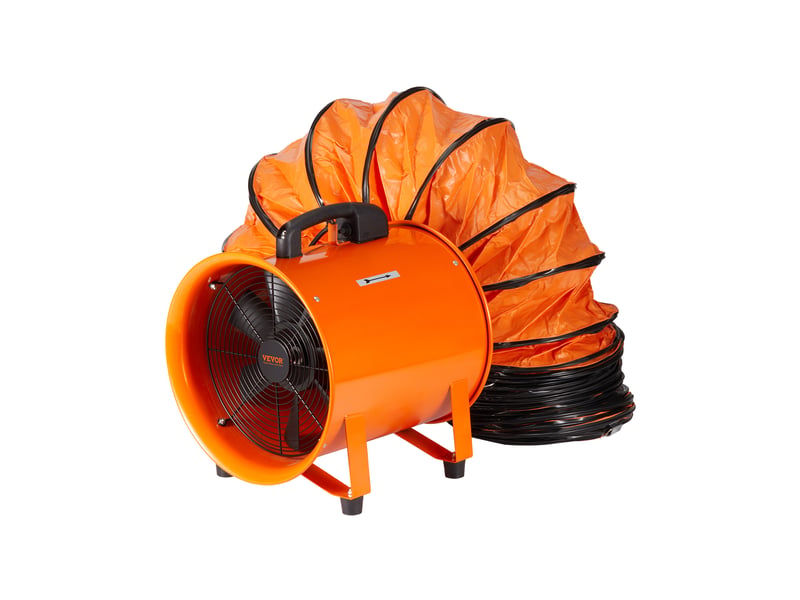 Ventilateur deextraction 255 w extracteur deair conduit industriel 254 mm tuyau deextraction 5 m volume deair 2922 m3h ventilateur evacuation deair pour extraire fumee maison travail  - Conforama A