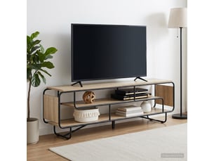 Meuble tv coloris beige  <strong></strong>  <strong></strong>