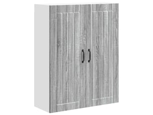 Meuble mural de cuisine, armoire de cuisine sonoma gris 80x31x100cm