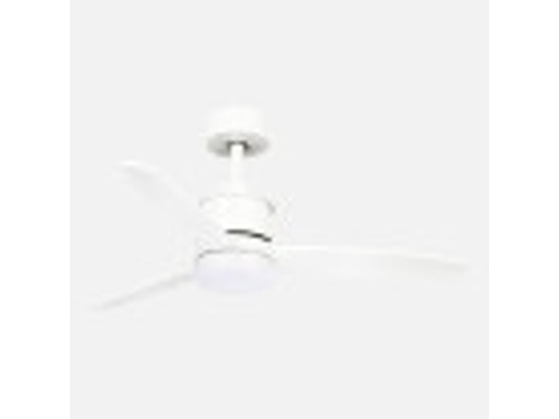  Ventilateur de plafond fabrilamp barrax dc blanc 3 pales 106 cm 6 vitesses led 18 w télécommande 261591301 - Conforama B