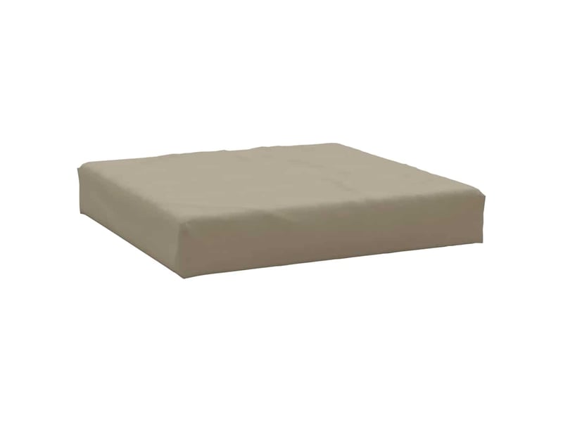  Lot de 3 coussins de palette, coussins de canapé taupe tissu oxford cf59717  - Conforama E