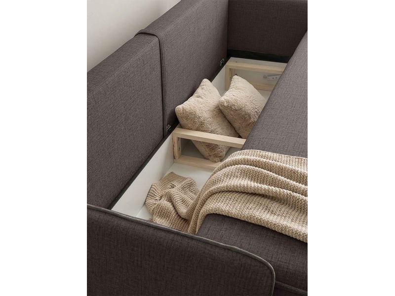  Sam, canapé 3 places convertible, marron Sam - Conforama E