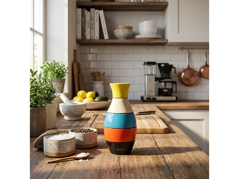 Moulin à épices de cuisine décoratif peppervase - Conforama B