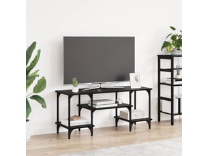 Meuble tv coloris noir 102 cm <strong></strong>  <strong></strong>