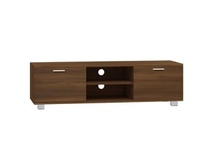 Meuble tv coloris marron 140 cm <strong></strong>  <strong></strong>