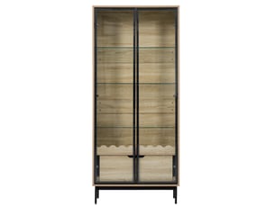 Vitrine coloris noir    - x